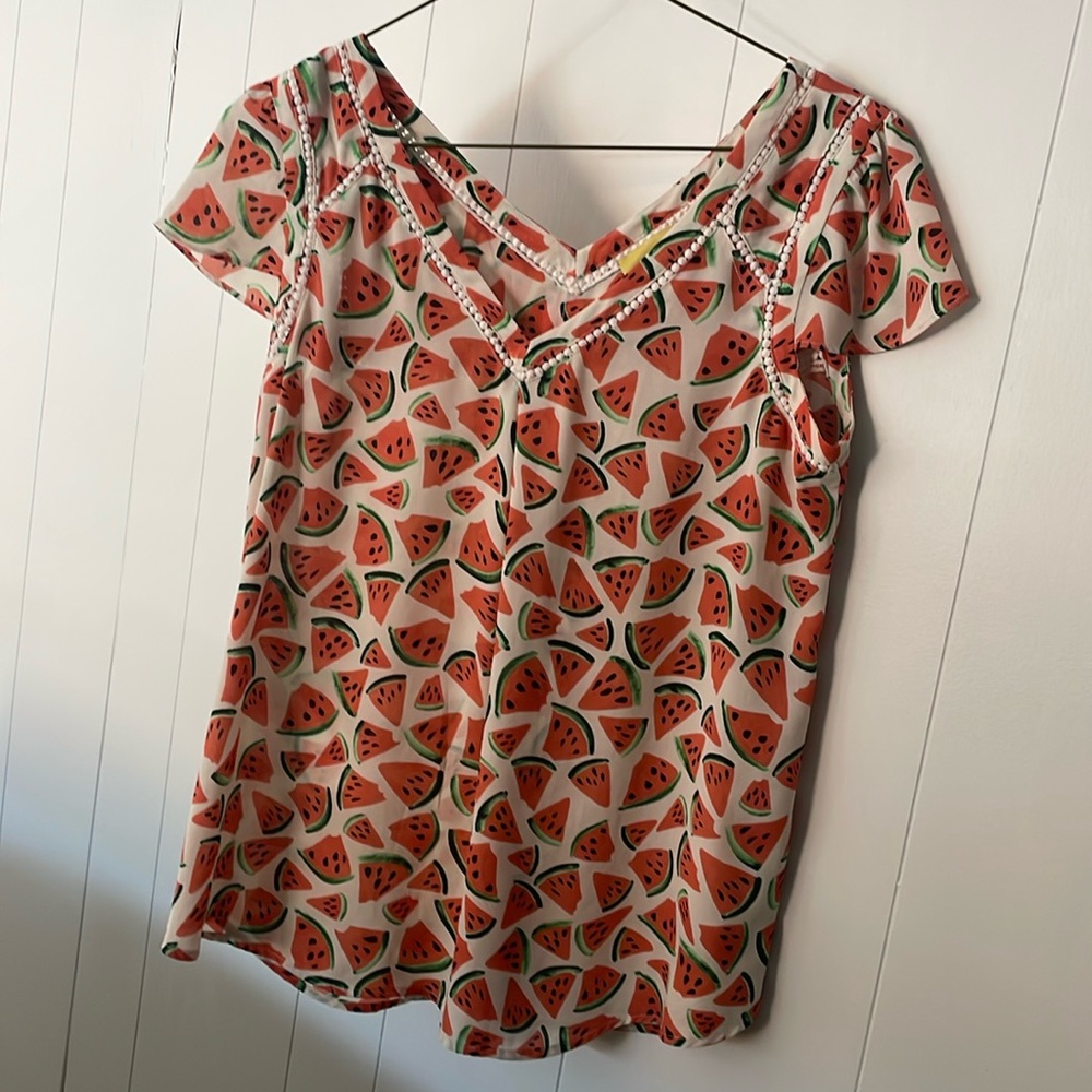 Maeve Watermelon Blouse